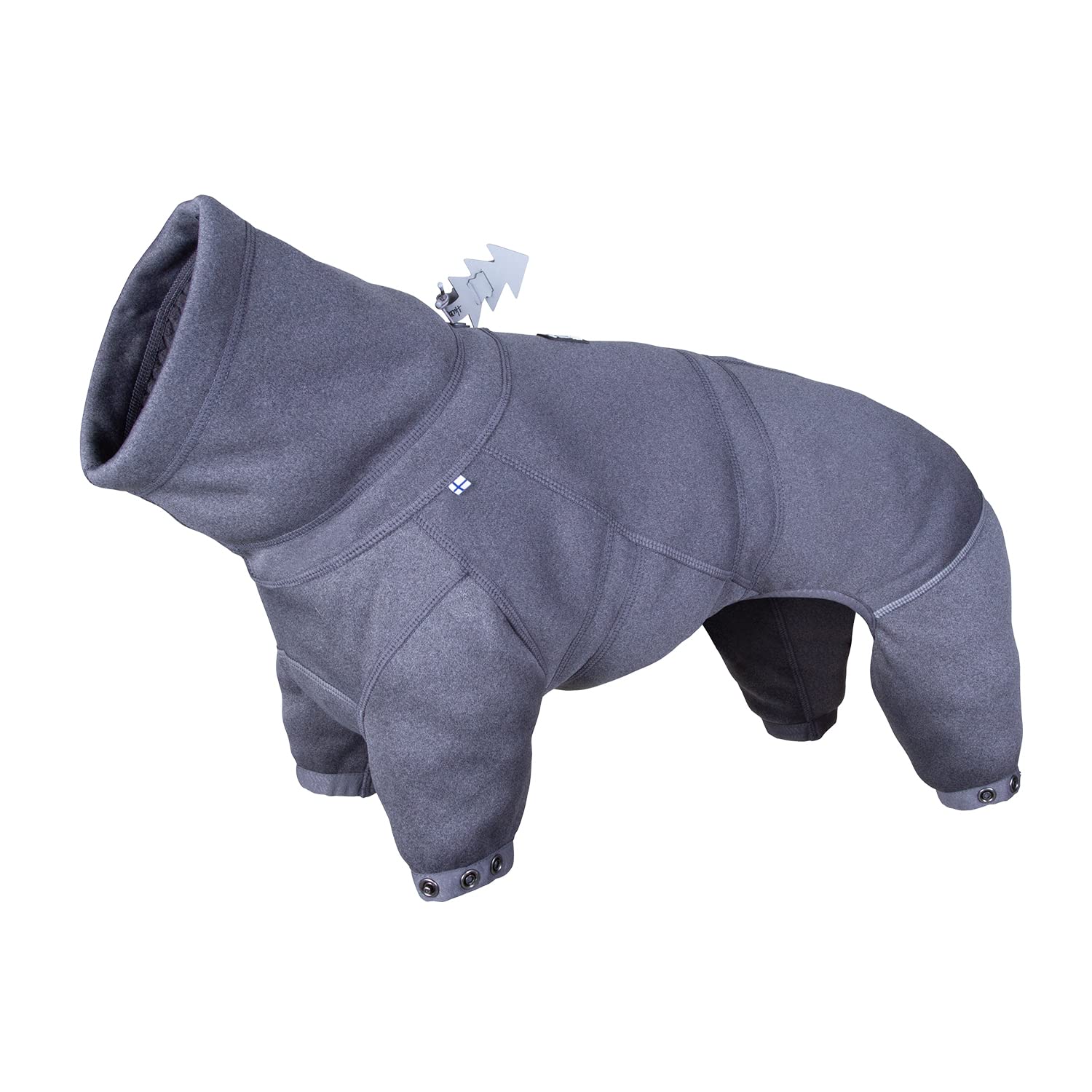 Hurtta Midlayer Mono Perro, cuello alto para mayor calidez en climas fríos