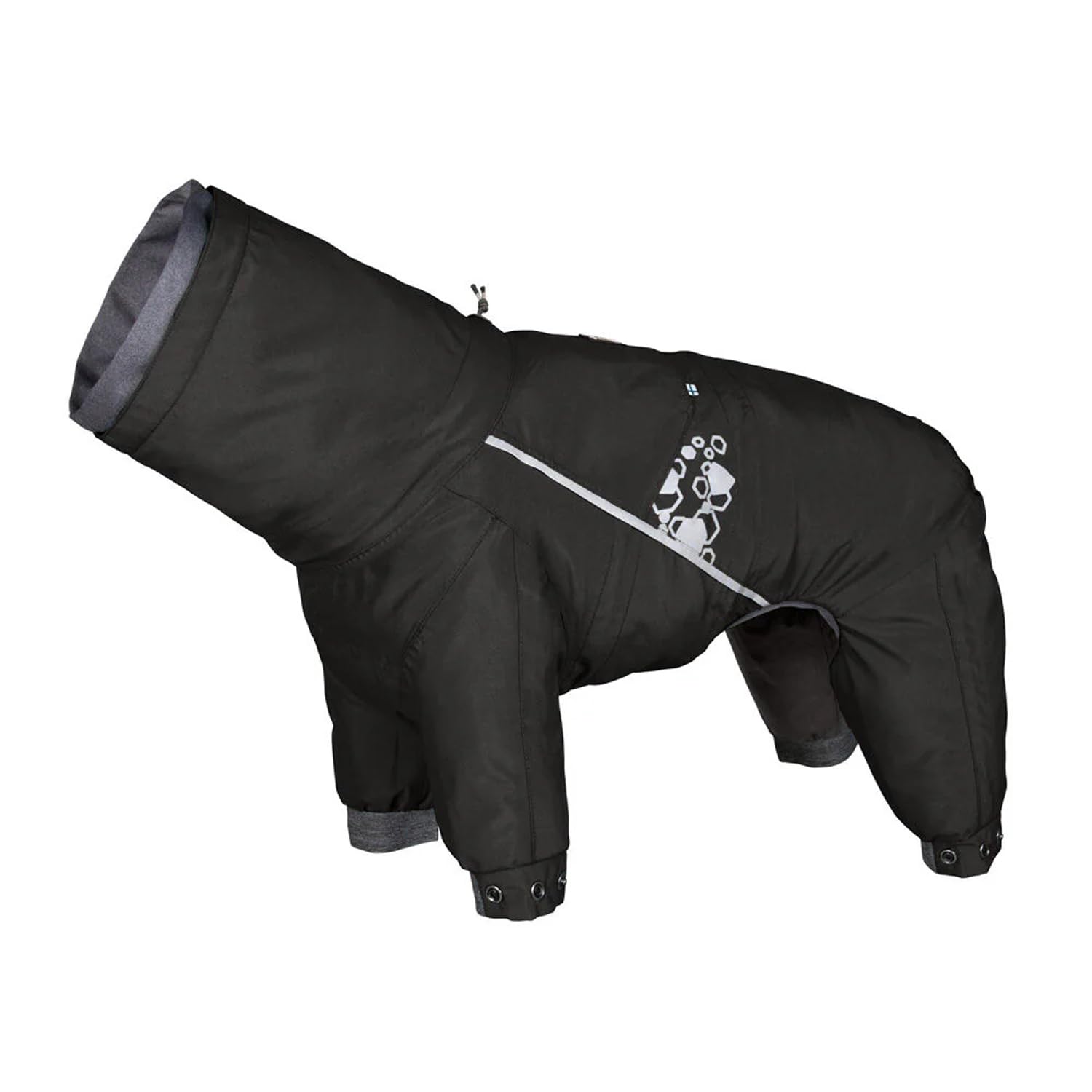 Ajuste preciso de la Mudventure Overall ECO para perro, comodidad.