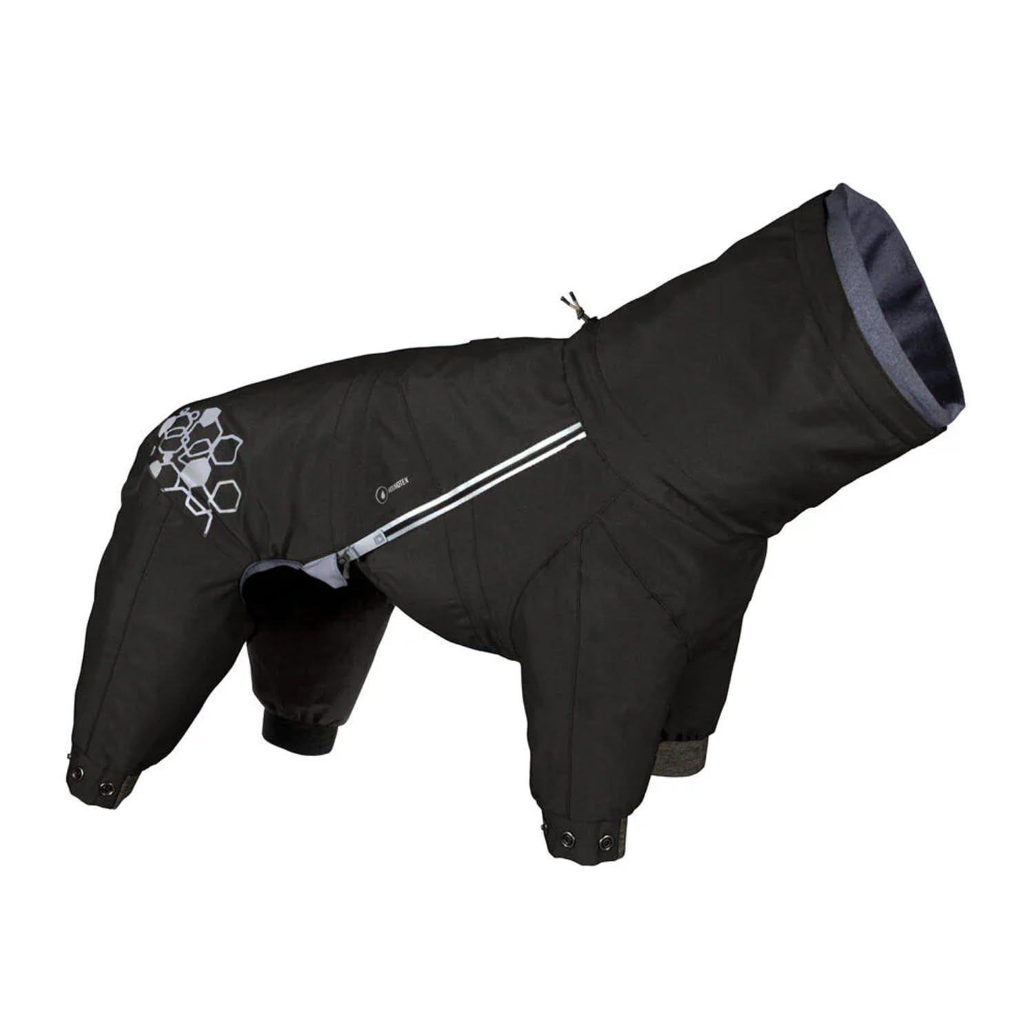 Hurtta Mudventure Overall ECO impermeable para perro, protege contra lluvia y barro.