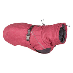 Parka de expedición Hurtta para perro, vista frontal, mantiene al perro abrigado en salidas frías.