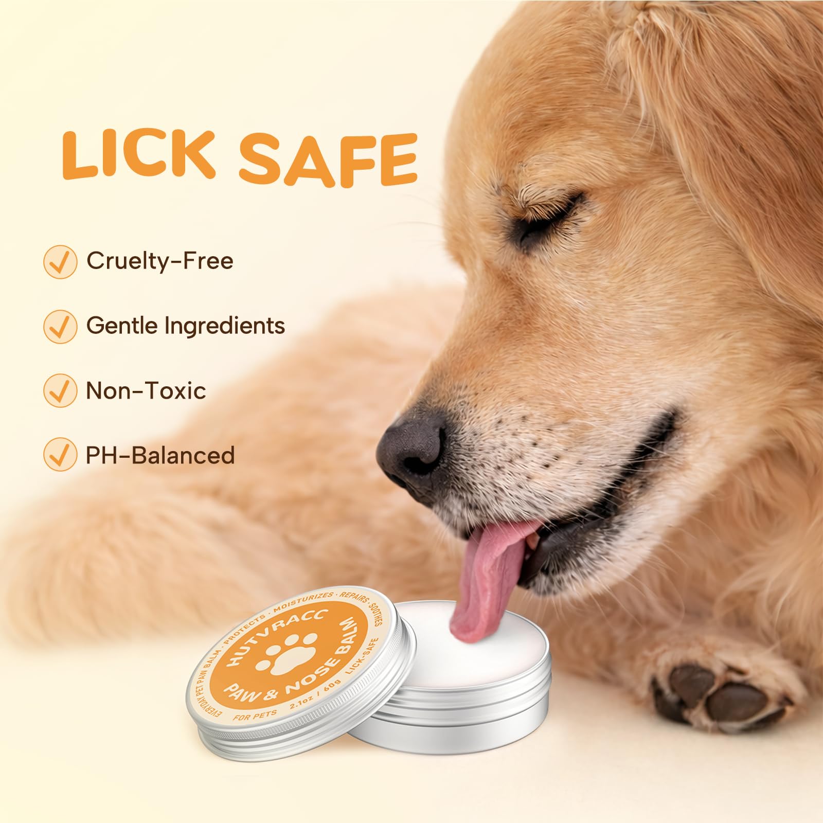 Protección todo el año de HUTVRACC para patitas y nariz.