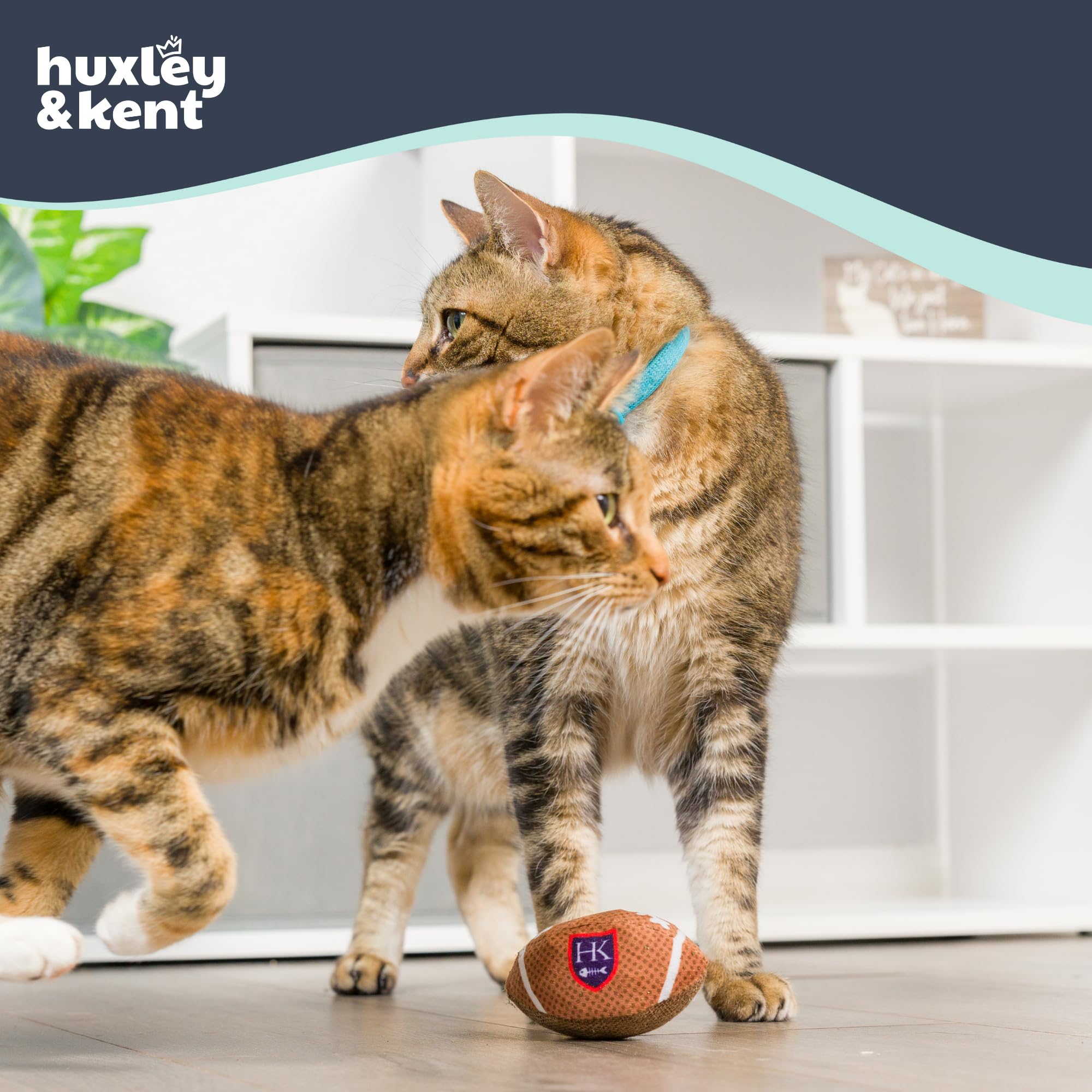 Peluche suave y resistente de Huxley y Kent para zarpazos y saltos