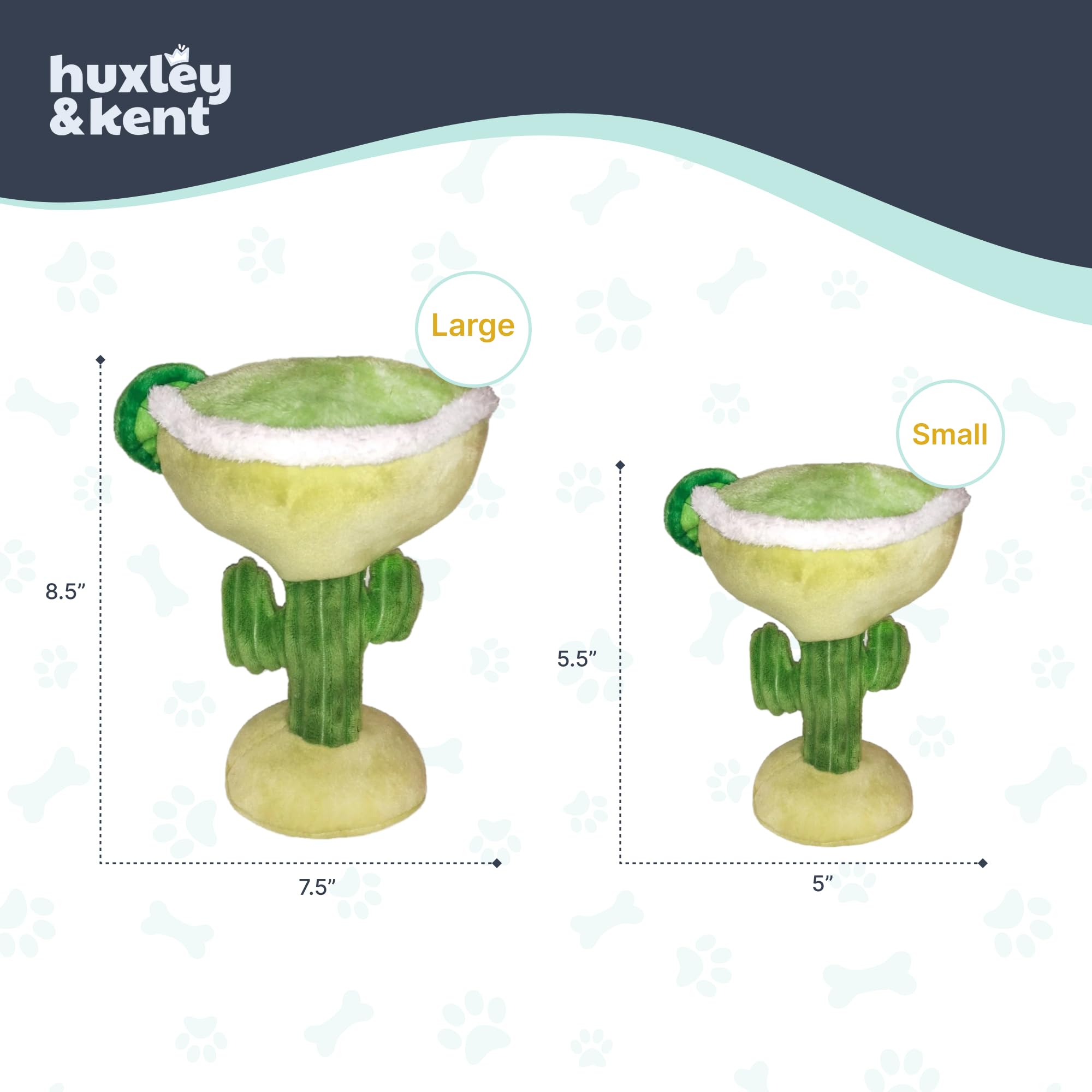 Huxley & Kent Margarita Loco, talla grande, apta para perros grandes.