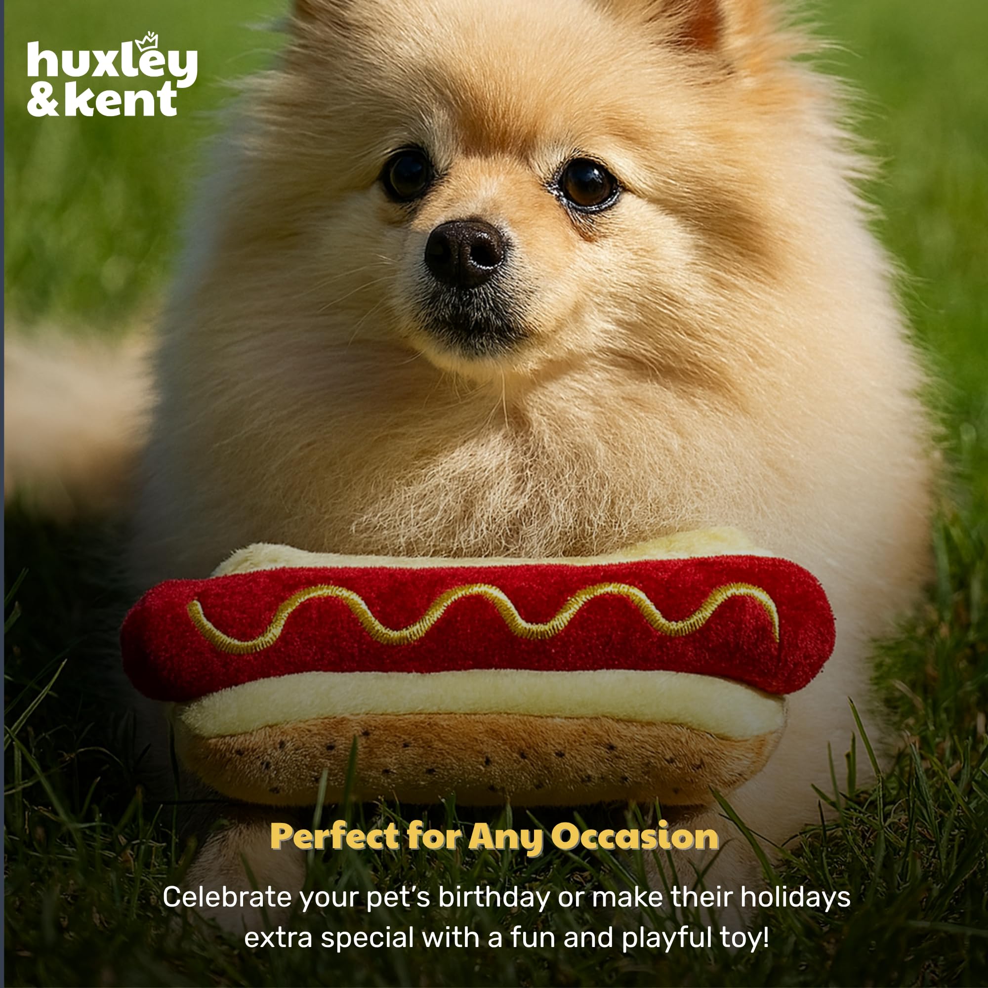 Huxley & Kent Power Plush disponible en dos tallas para perros