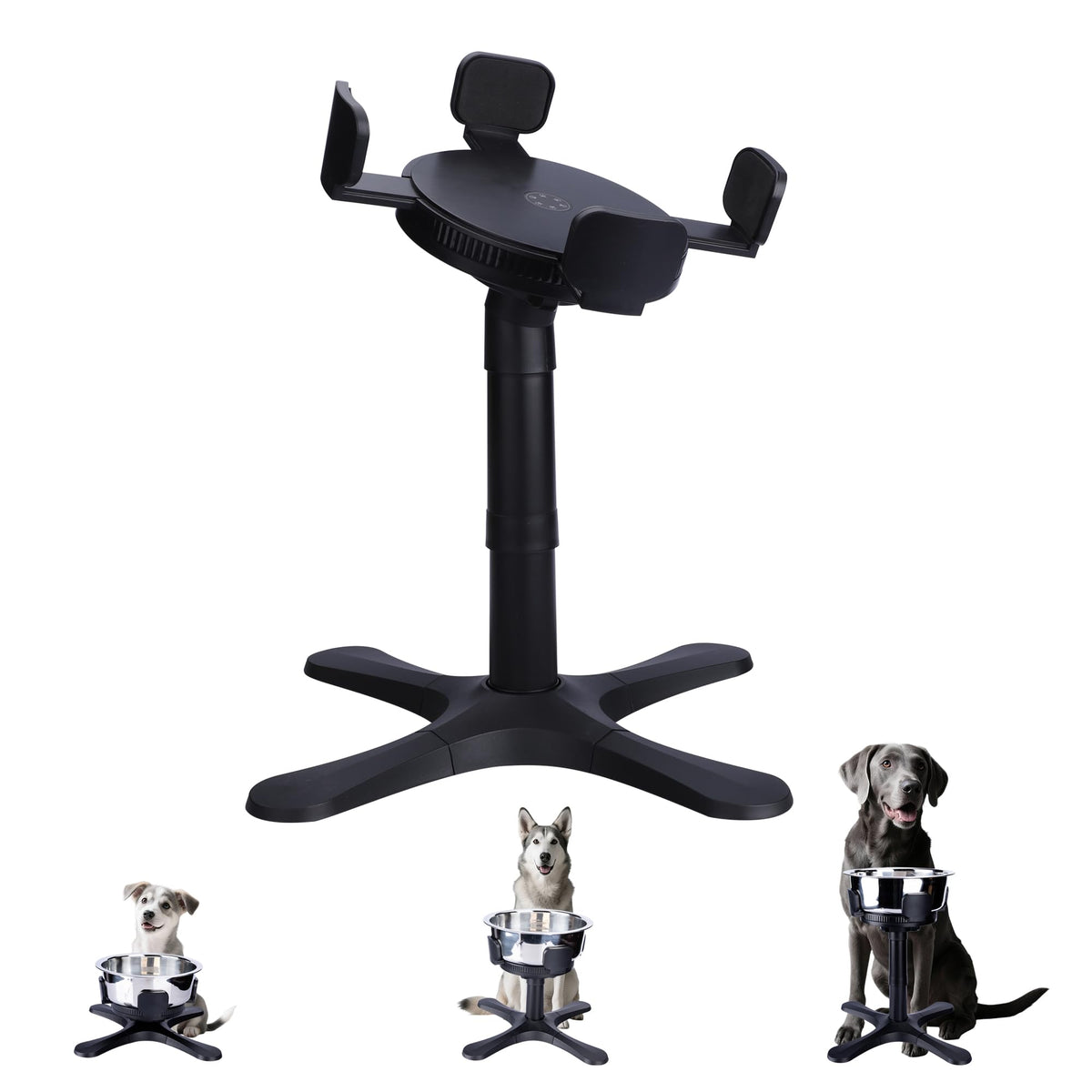 HXDAWUEG soporte comedero perro altura ajustable para comodidad en cada comida