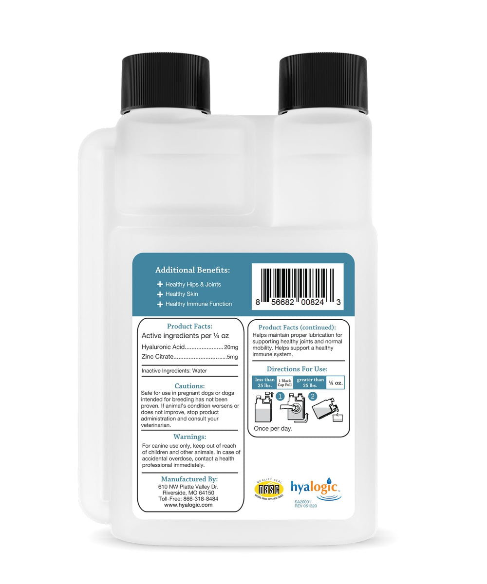 Hyalogic HyaFlex Pro Pure: dosis fácil para perros pequeños al mezclar con alimento.