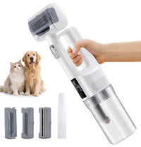 Aspiradora Hychipet 5-en-1 para mascotas, facilita recoger pelos y suciedad.