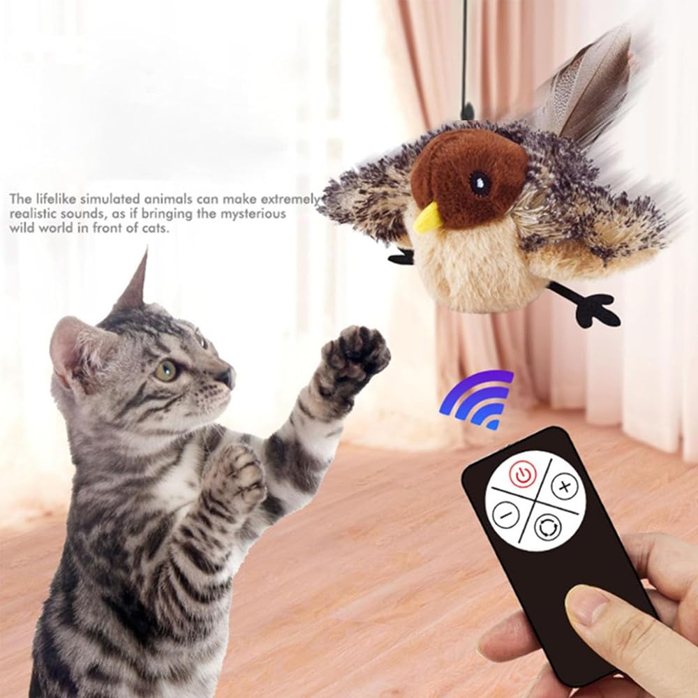 HyCim Control remoto para juguete de gato; manejo sencillo durante la sesión