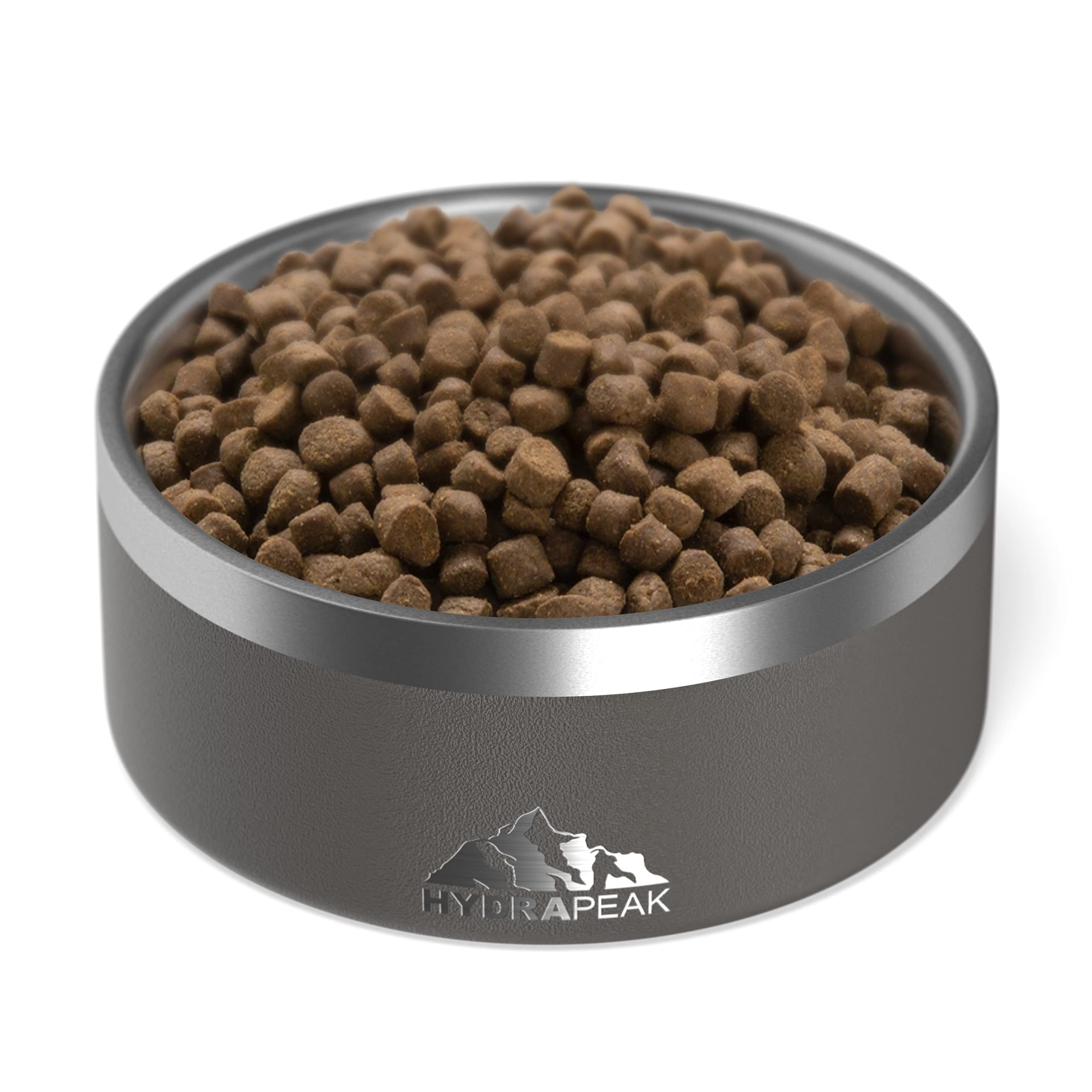 Hydrapeak tazon-perro acero-inoxidable interior liso facilita la limpieza y durabilidad.