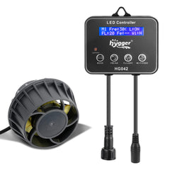 Bomba hygger 2114GPH con control LED para acuario, movimiento suave