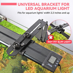 hygger base de aluminio ultra-ancha, estabilidad para acuarios grandes