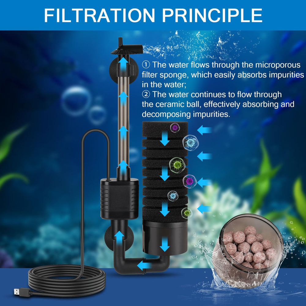 Bolas cerámicas Hygger para filtración biológica eficaz