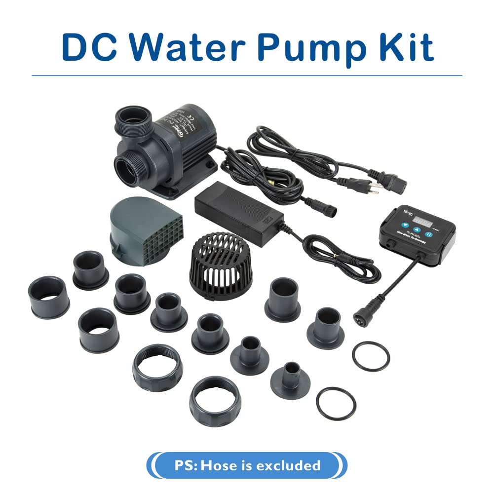 Conjunto de accesorios de la bomba hygger para conexiones seguras.