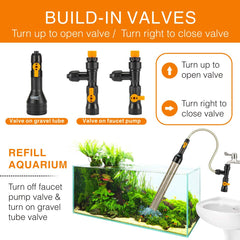 hygger cabezal-aspirador-de-desechos grava recoge residuos con suavidad