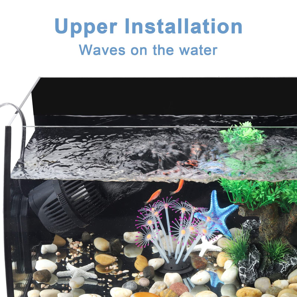 Hygger circulacion-agua-acuario mantiene movimiento constante y favorece la oxigenación