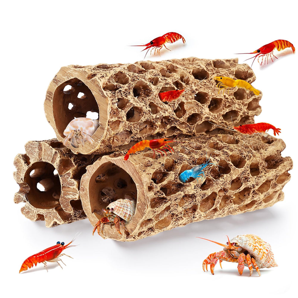 Hygger CO2 guarida-camarones realista en acuario