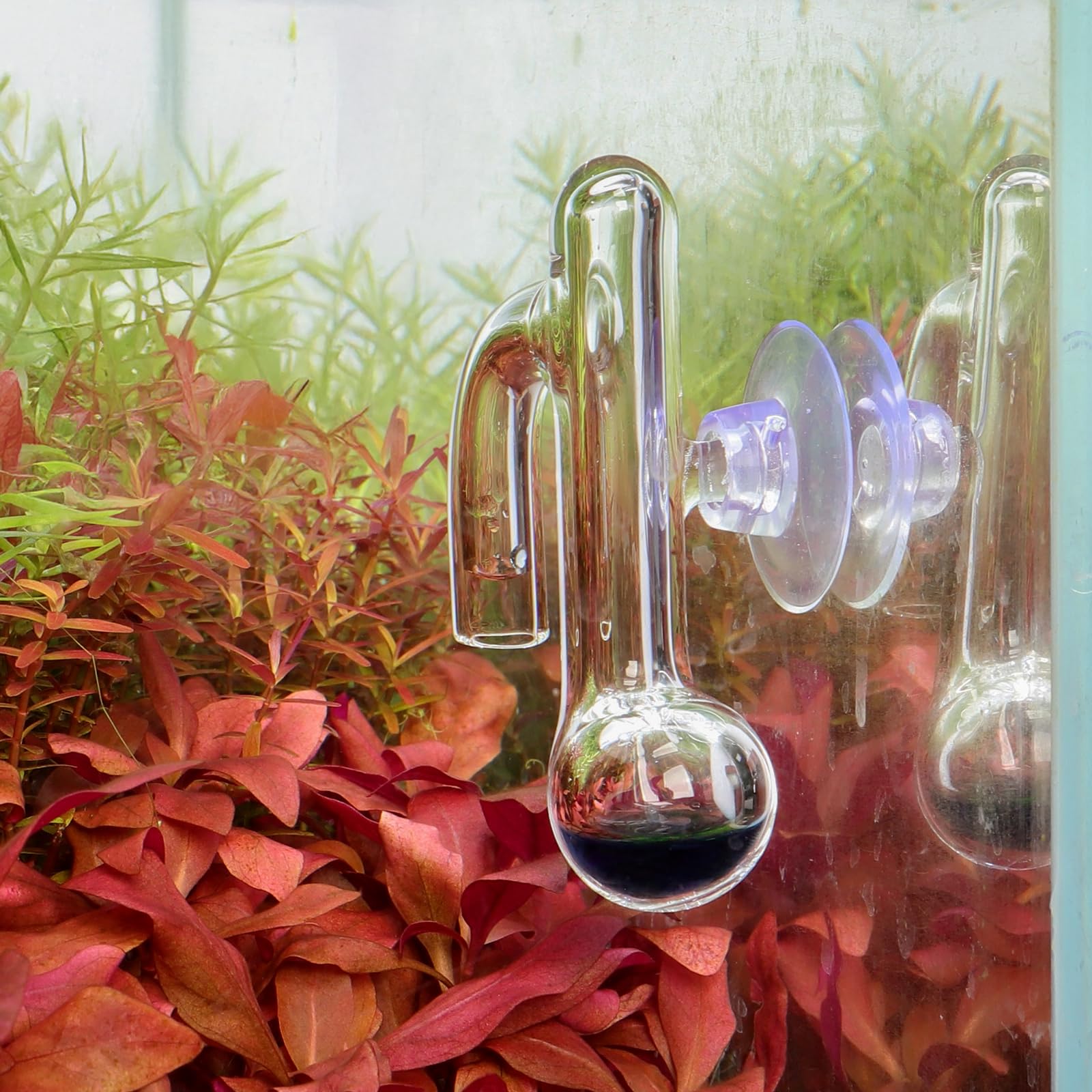 Hygger CO2 Nano Verificador de Gotas para lectura clara de CO2 en acuario plantado