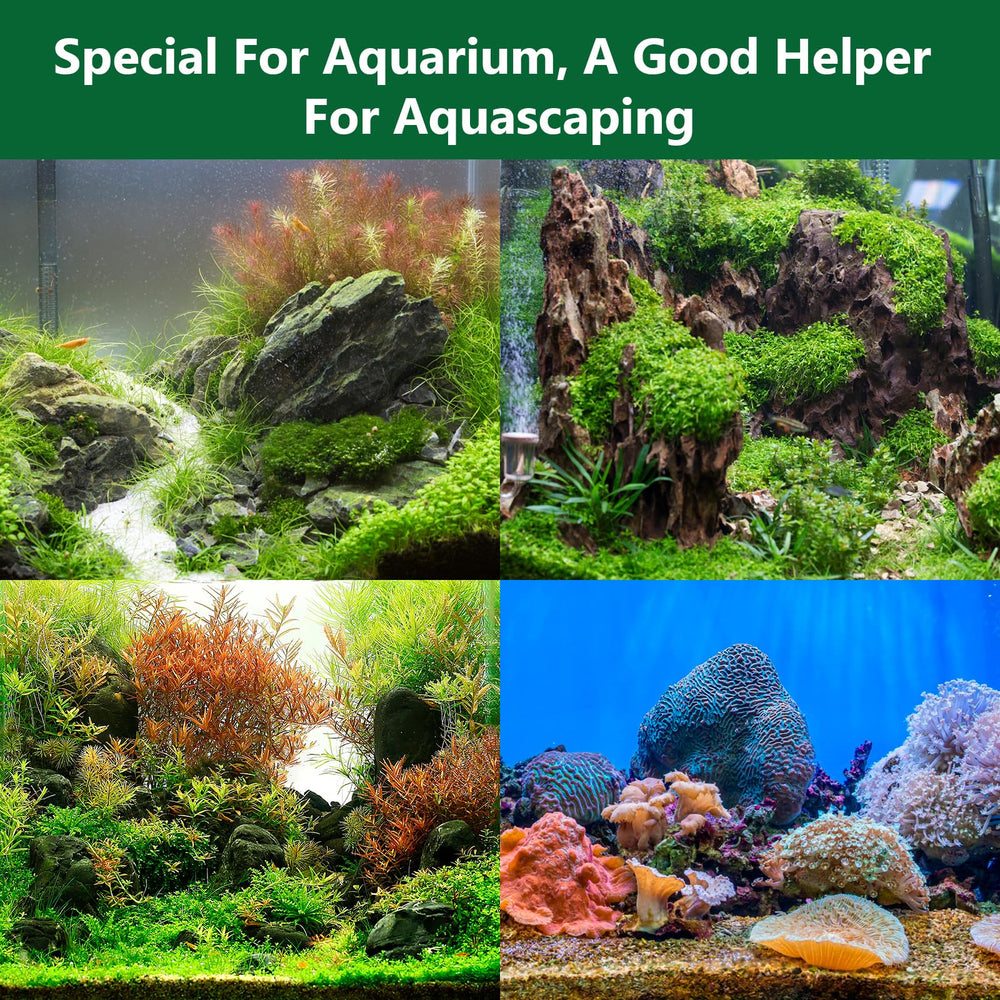 Hygger CO2 pegamento acuario, coral