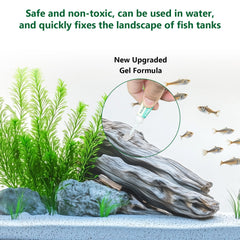 Hygger CO2 pegamento acuario, plantas vivas