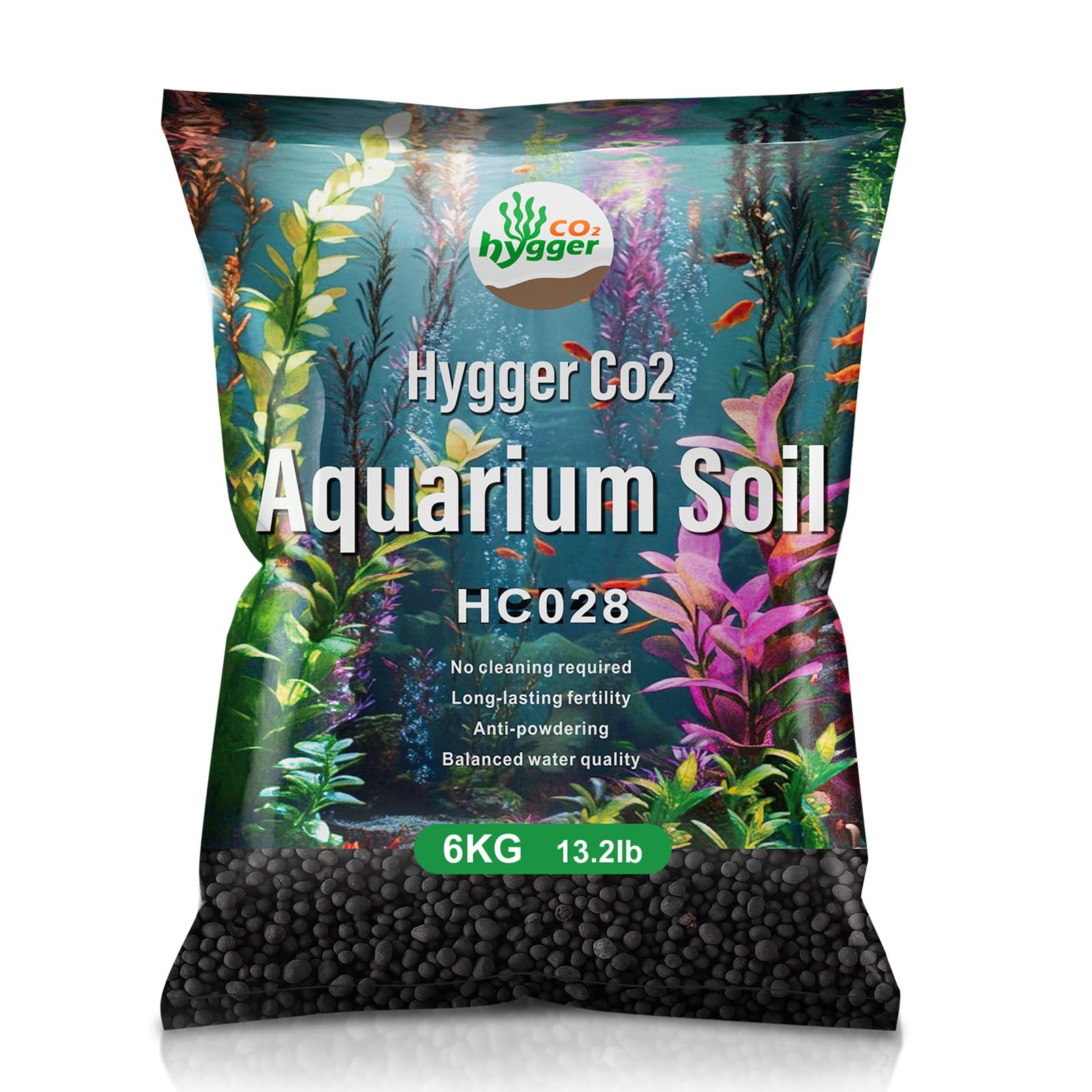 Hygger CO2: plantas-sanas en acuario, favorece crecimiento saludable de las plantas.