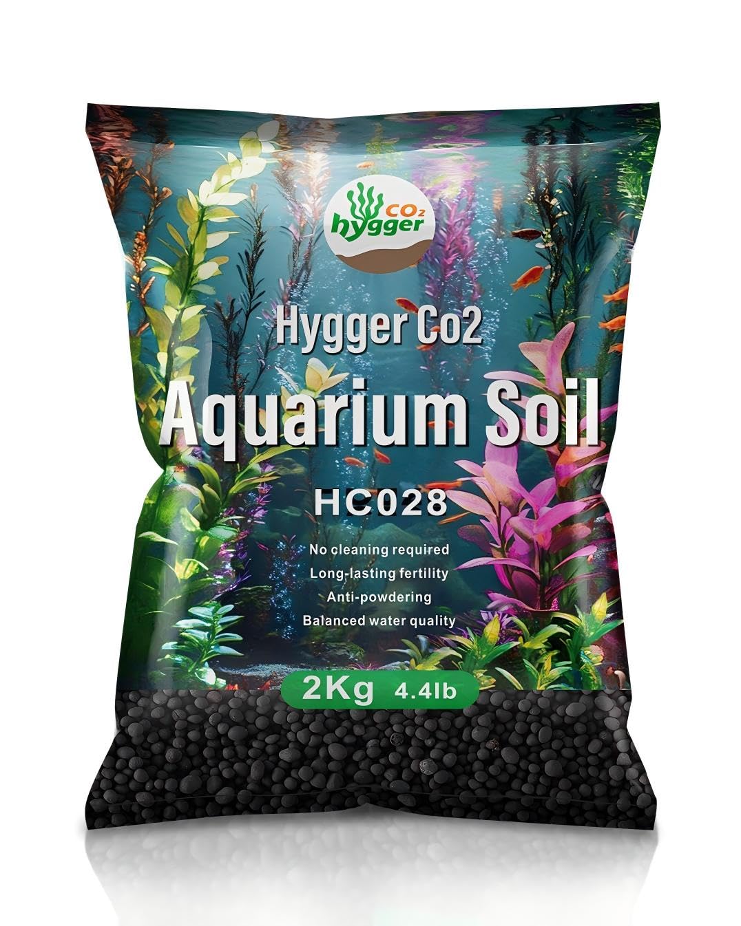 Hygger CO2: sustrato de acuario que mantiene pH estable para plantas