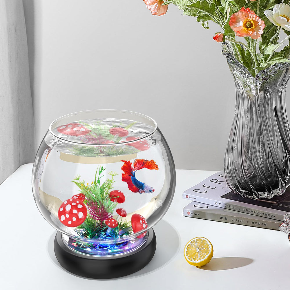 hygger decoración biónica para acuario con aspecto moderno.