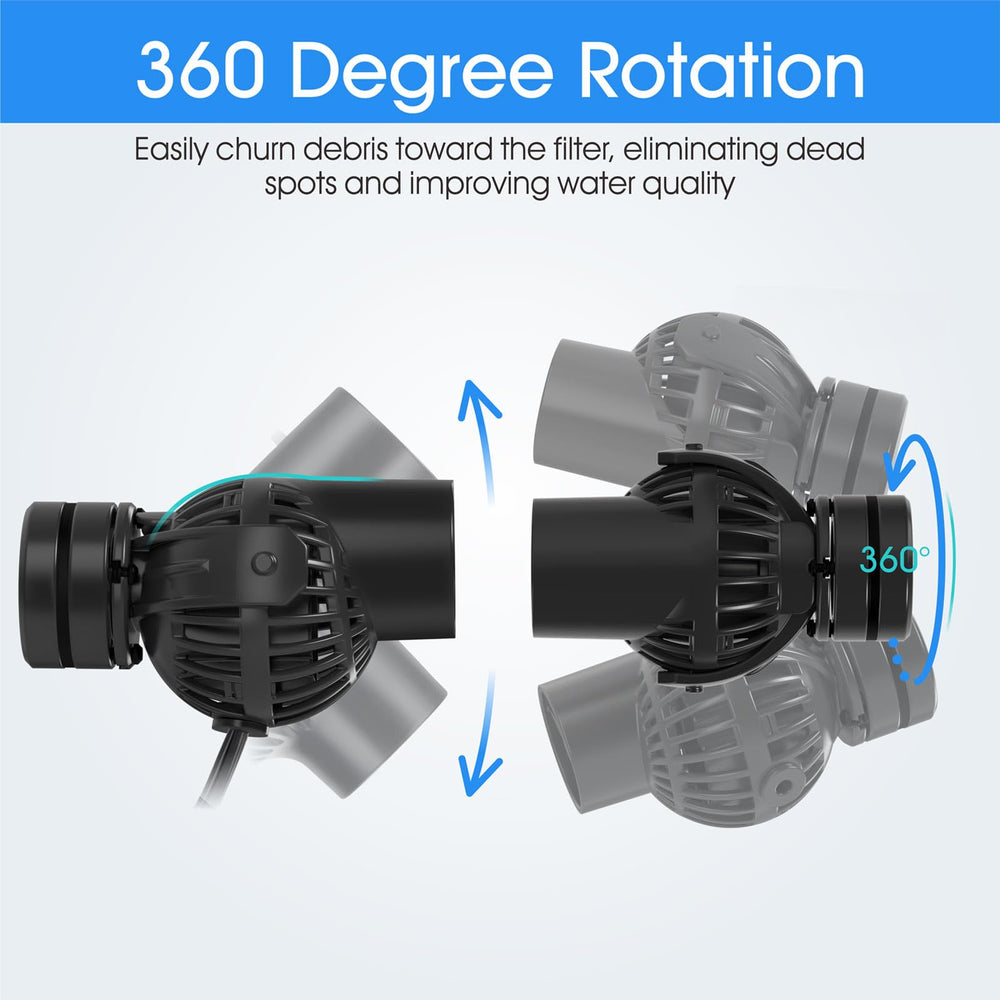hygger agitador con base magnética fuerte para fijación estable.