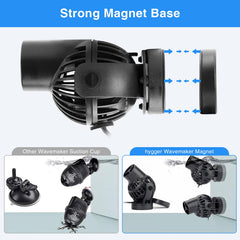 hygger generador de ondas con rotación ajustable para dirigir el flujo