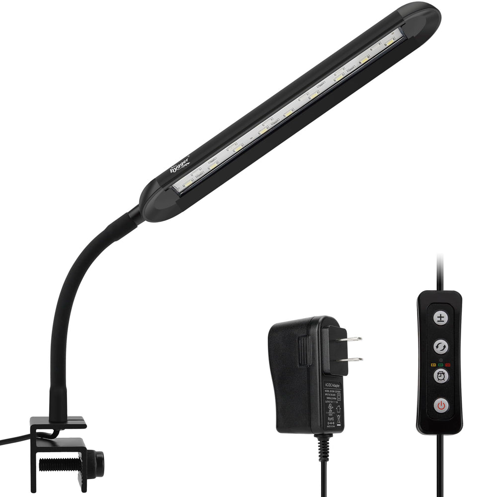 Hygger luz clip frontal para acuario, iluminación clara y ajuste sencillo