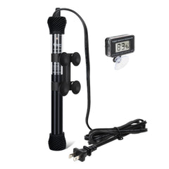 Hygger termostato acuario 50W con sujeción estable y control preciso.