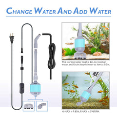 Hygger tubo extensible ajustable para alcanzar cada rincón del acuario