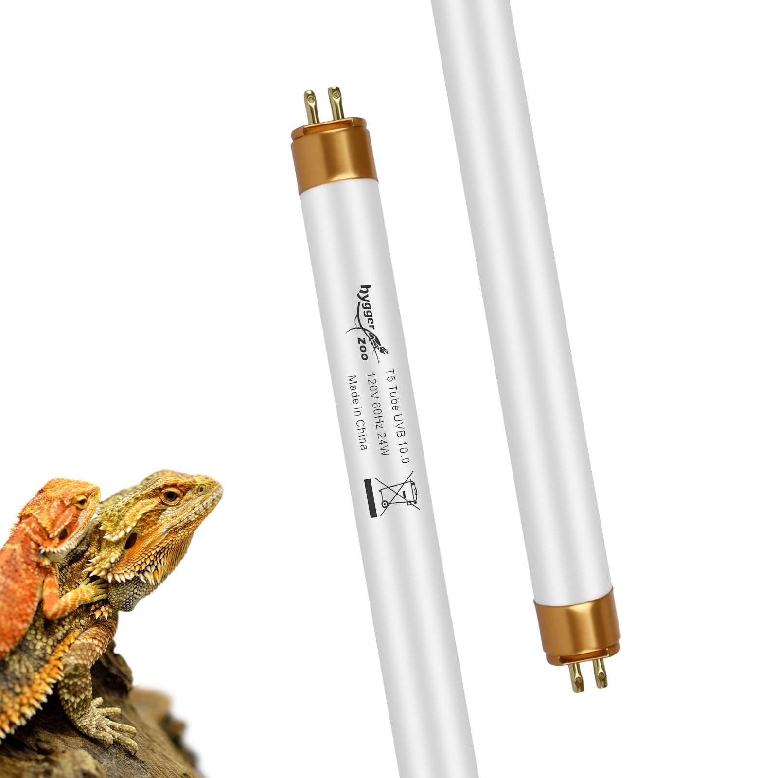 Hygger zoo T5 UVB: luz solar simulada para reptiles y color más vivo.