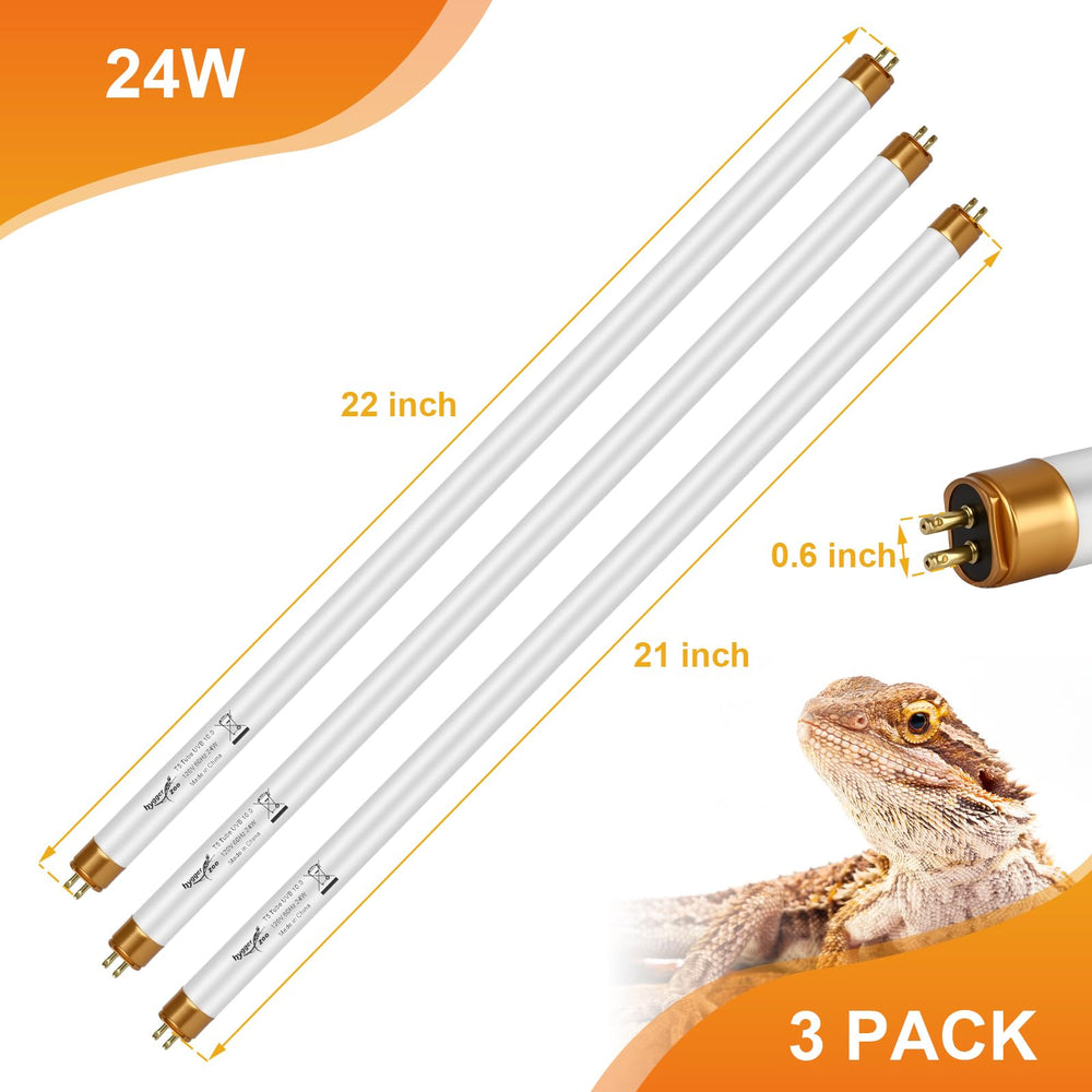 Hygger zoo UVB para terrarios, ideal para dragón barbudo y tortugas