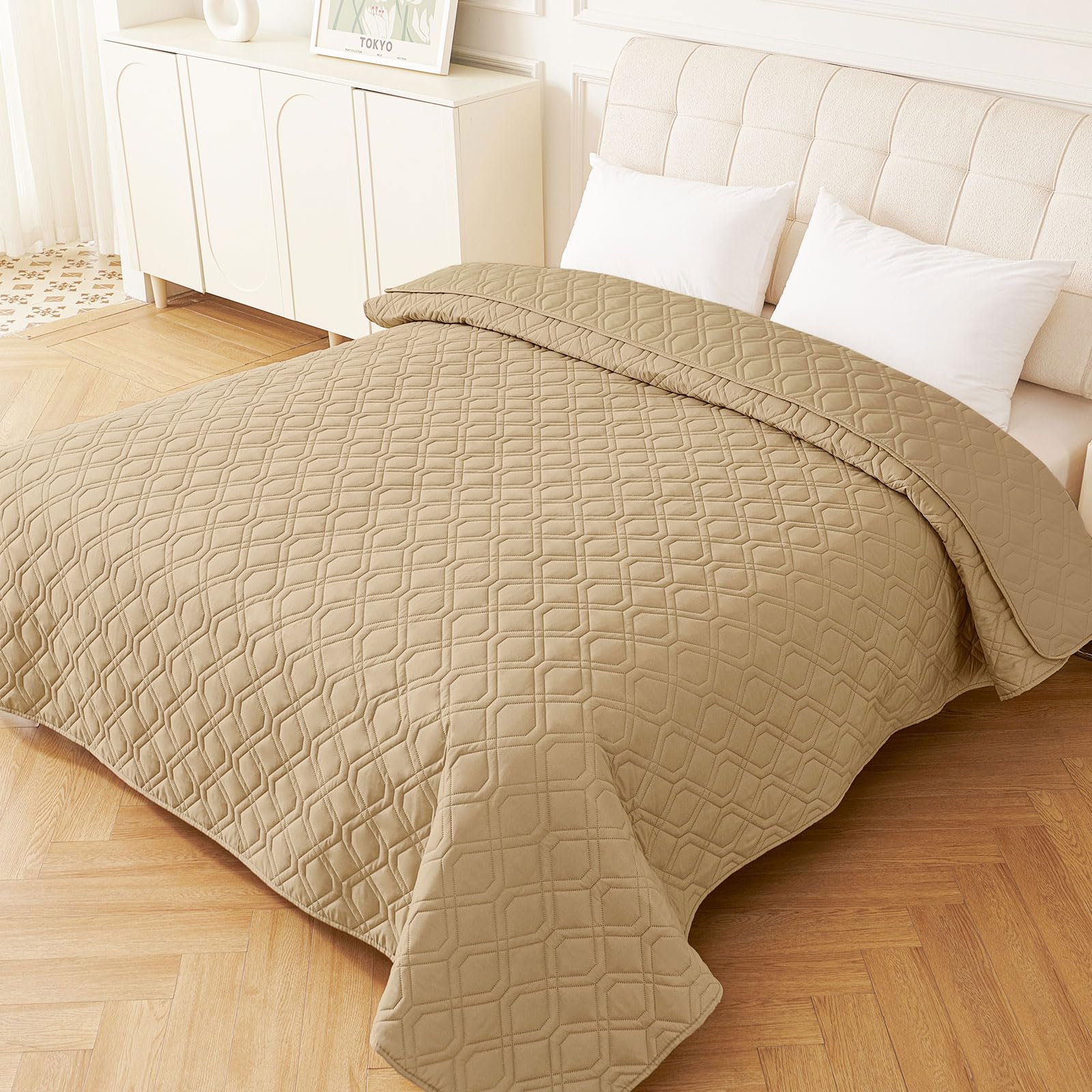 Cobertor hyha protector de muebles impermeable para perros camel