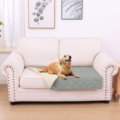 hyha cobija impermeable para perro en cama 30x53, protege y mantiene limpia.