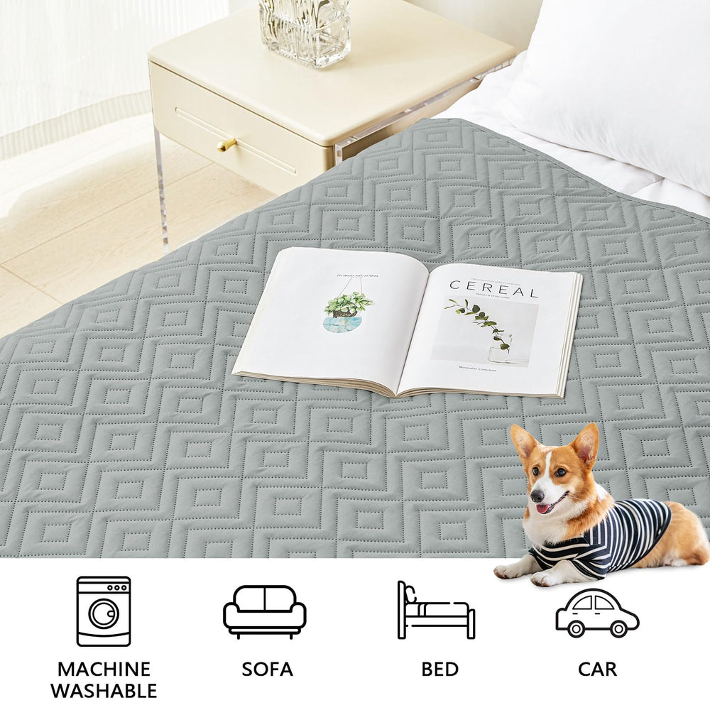 Hyha funda reversible, dos tonos grises para cualquier ambiente