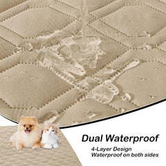 Funda de sofá impermeable hyha para mascotas, protección y estilo.