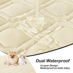 hyha funda sofa impermeable para mascotas protege el sofá.