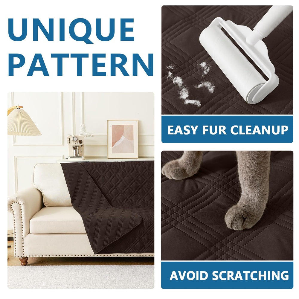 hyha funda para sofá de mascotas impermeable, protege el sofá de manchas y mordiscos