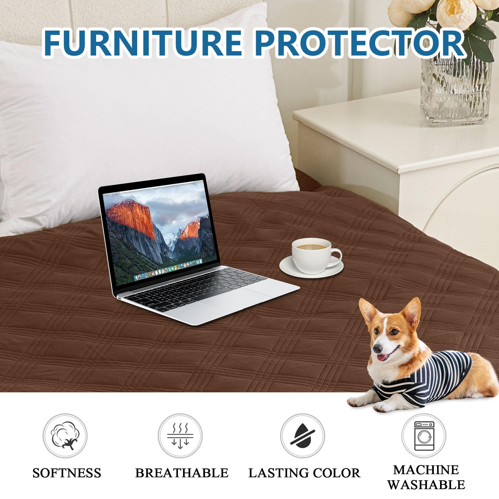 hyha manta de cama para perros suave y cómoda