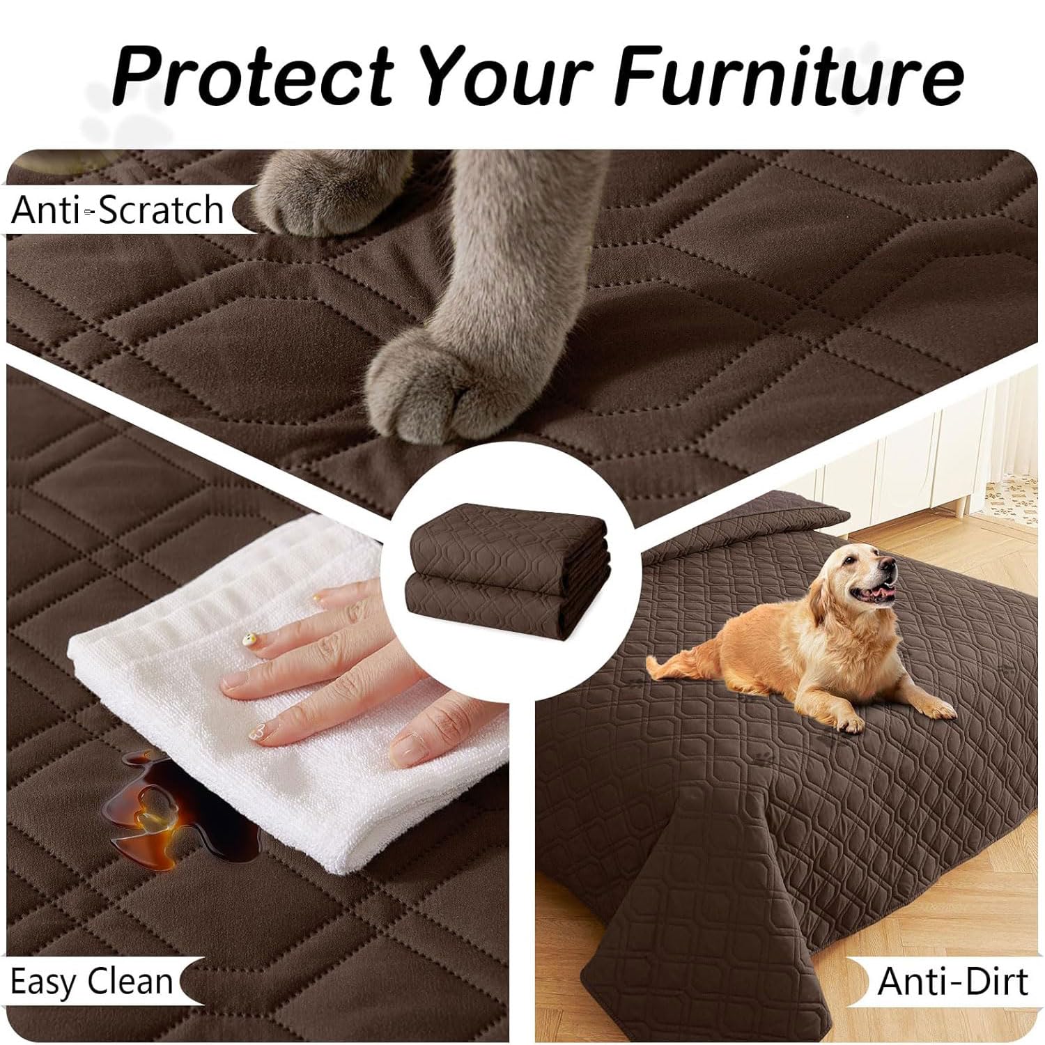 Manta hyha para coche, impermeable, ideal para viajes con mascotas.