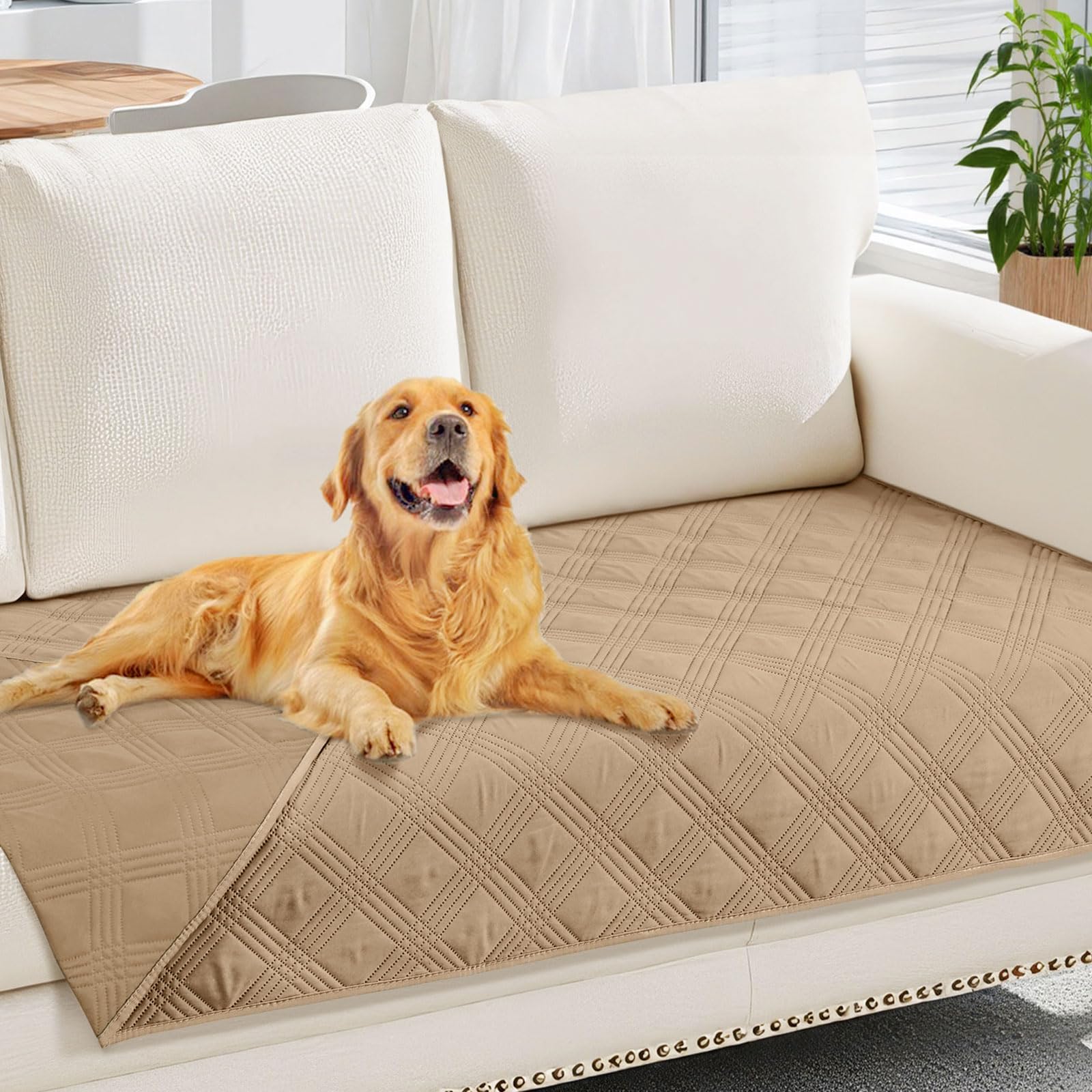Manta impermeable hyha para perros con capa interior, ideal para derrames.