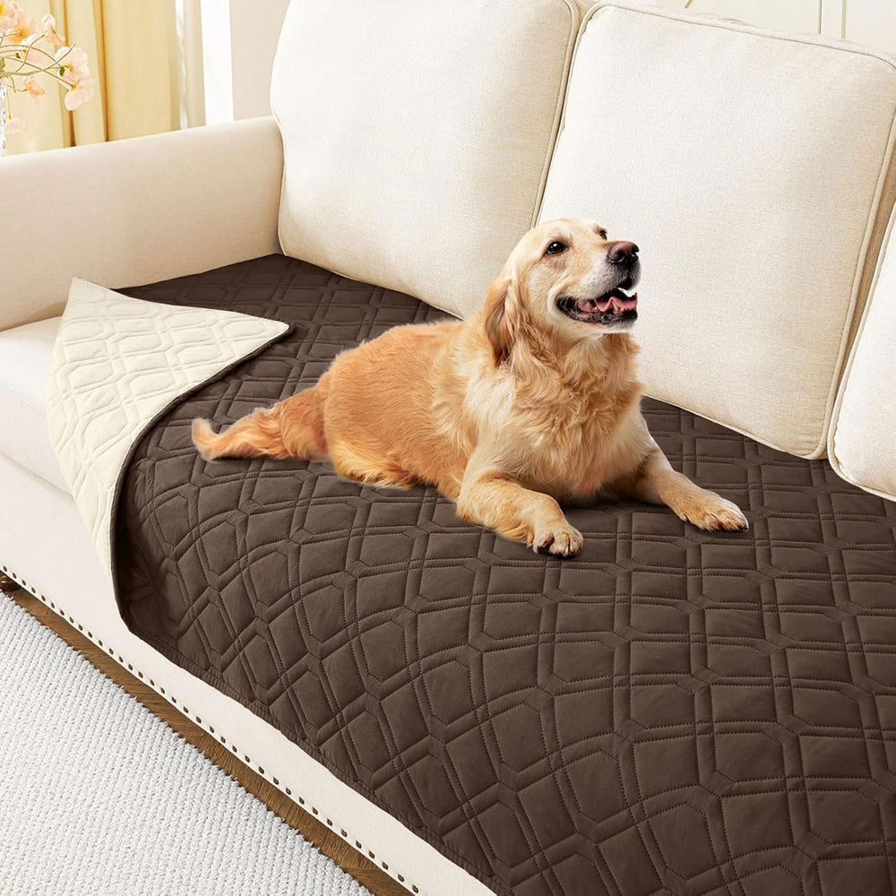 Manta impermeable hyha para perros, doble cara, protege el sofá mientras juegan.
