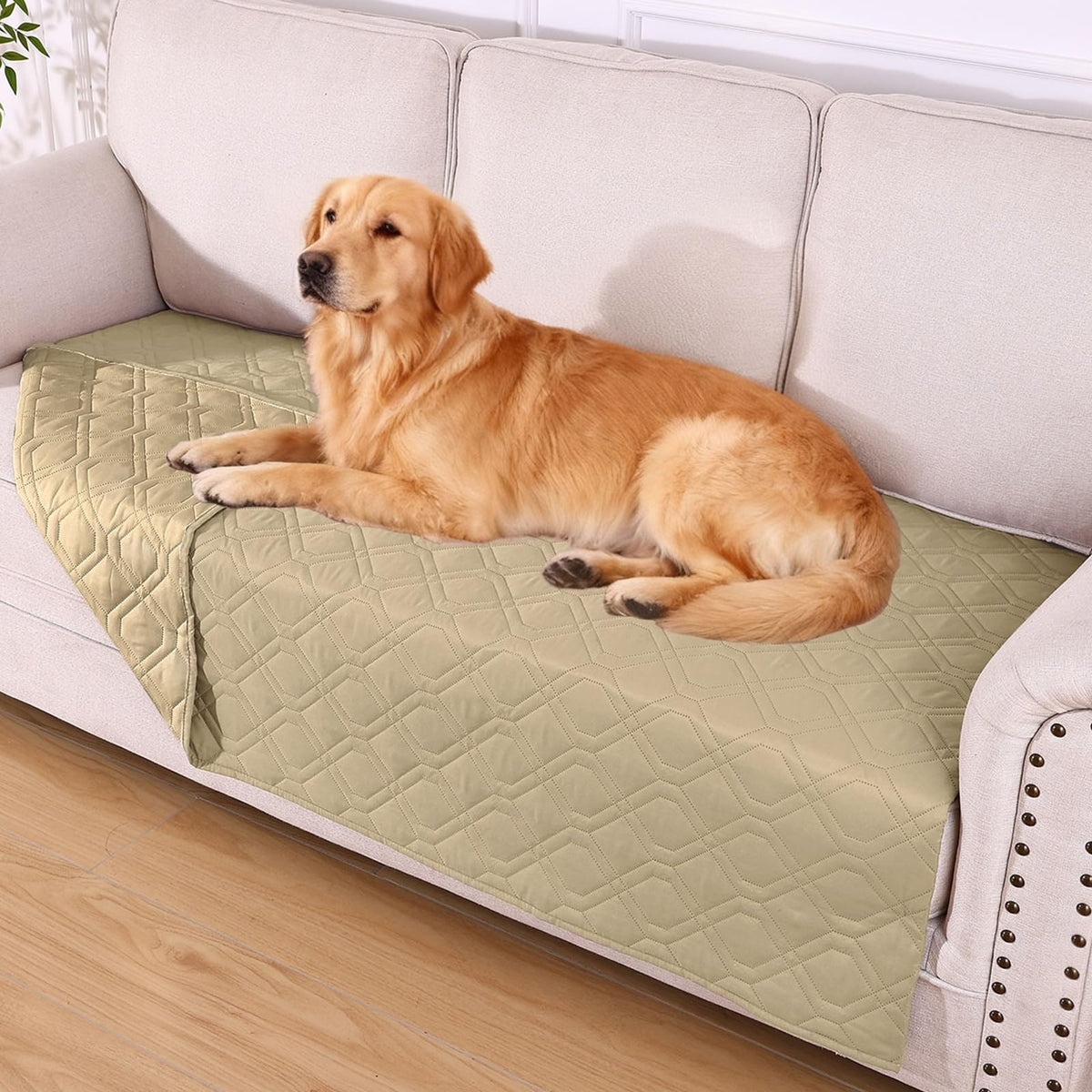 hyha manta impermeable para perros, diseño reversible, protección para cama y sofá