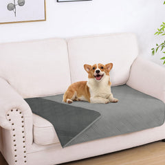 Manta impermeable hyha para perro protege el sofá de manchas y humedad.