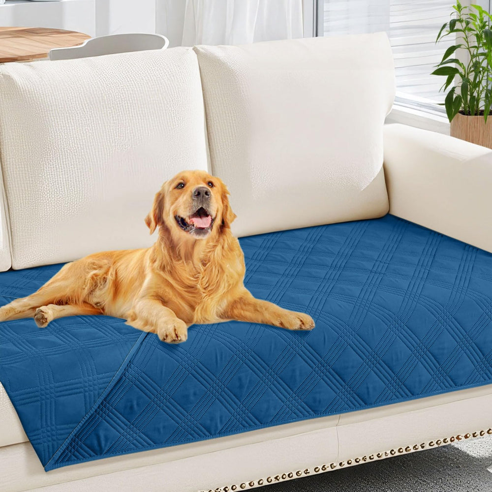 Manta impermeable hyha para perros, suave y reversible para dos colores.
