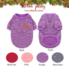 HYLYUN sudadera para perro, colores vibrantes que resisten lavados.