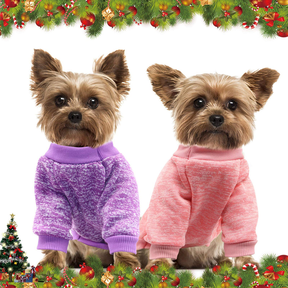 HYLYUN sudadera para perros pequeños, fácil de ponerse y quitar.