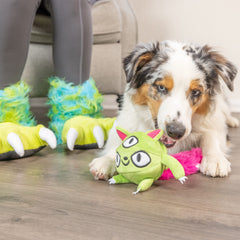 Hyper Pet Doggie Pal Monster, juguete-interactivo-que-gira para mantener al perro entretenido.