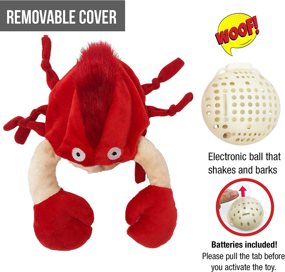 Hyper Pet Doggie Pal, peluche suave para abrazar tras sesiones de juego.